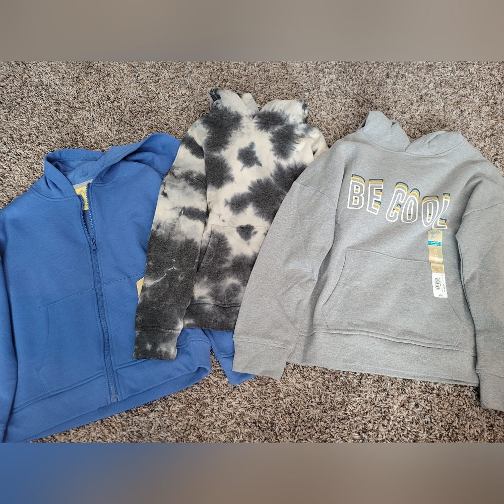Boys NWT hoodie/jacket bundle
